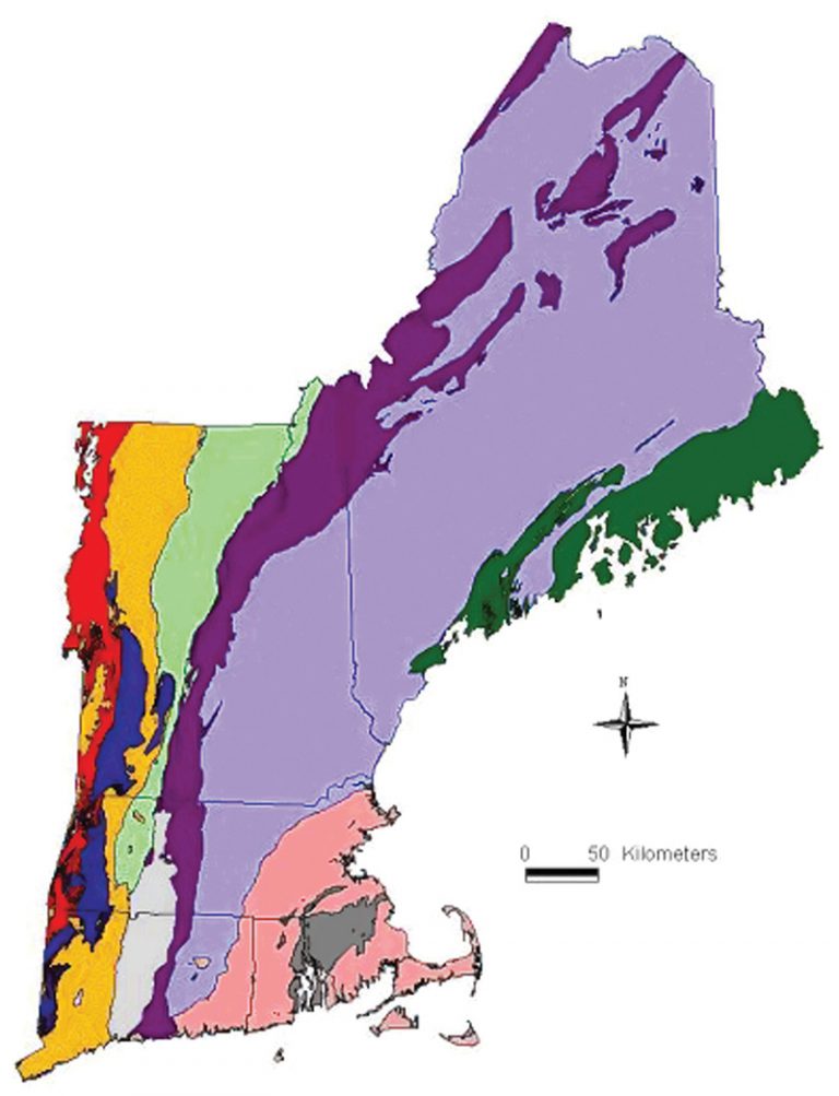 Geology Of The Connecticut Valley Estuary Magazine For People Who   Geologic Provinces Of New England USGS CMYK Edited Copy 768x1003 